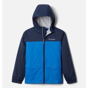 Columbia Rain-Zilla, Chamarras Azules Claro Azul Marino Para Niño | 580413-UHT